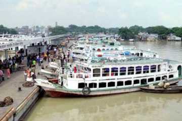 ৩ ঘণ্টা পর লঞ্চ চলাচল স্বাভাবিক