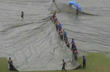 বৃষ্টিতে বাংলাদেশ-ভারত ম্যাচের দ্বিতীয় দিনের খেলা অনিশ্চিত