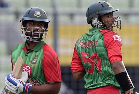 অর্ধশতক করে রানআউট সৌম্য