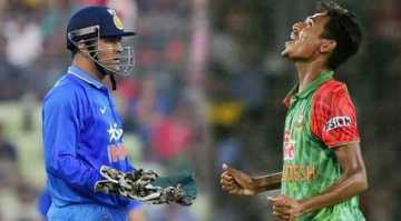 ধোনি ও মুস্তাফিজকে জরিমানা
