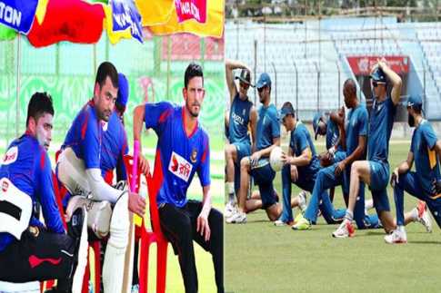একসঙ্গে ঈদ জামাতে বাংলাদেশ-দ.আফ্রিকার ক্রিকেটাররা