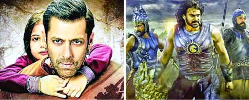 বজরঙ্গি ভাইজান বনাম বাহুবলি 