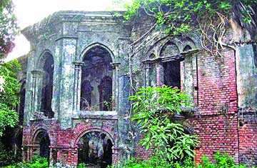দিনাজপুর নাগ দরজার রাজবাড়ীর ভগ্নদশা