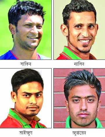 আলো ছড়াচ্ছেন স্পিনাররাও 