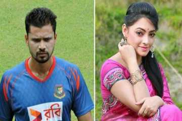 বিজ্ঞাপনে মাশরাফি-ঈশানা