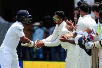 কলম্বো টেস্টে এগিয়ে ভারত