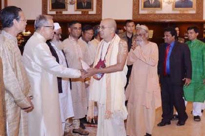 বাংলাদেশ সাম্প্রদায়িক সম্প্রীতির দেশ: রাষ্ট্রপতি