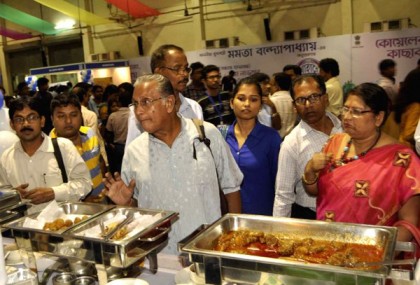 মমতার মেলায়ই স্থান পেল না গোমাংস
