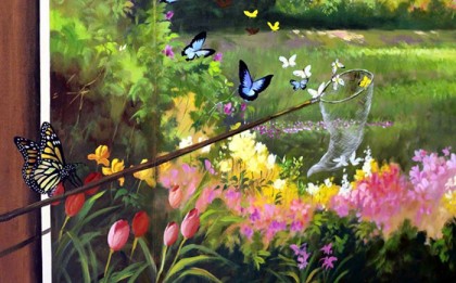 ফুল নয়, দুবাইয়ে প্রজাপতির বাগান (ভিডিওসহ) 