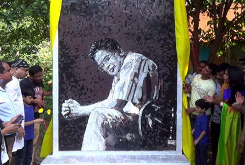 নুহাশ পল্লীতে হুমায়ূন আহমেদের ম্যুরাল উন্মোচন