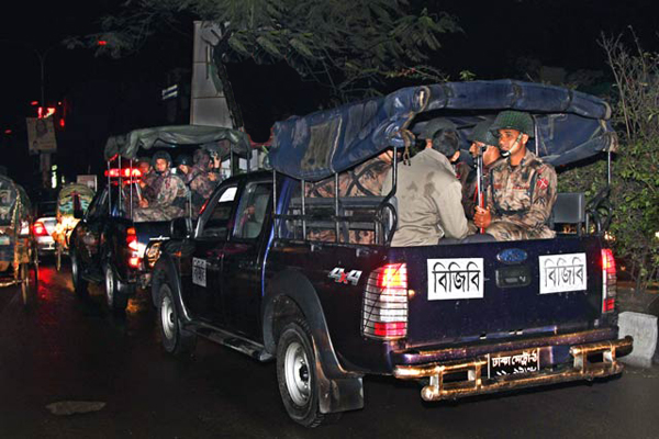ফেনীতে বিজিবি মোতায়েন