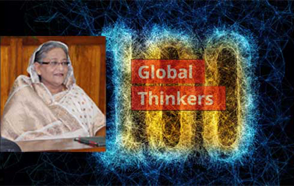বিশ্বের ১০০ চিন্তাবিদের তালিকায় শেখ হাসিনা 