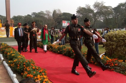 কলকাতা ফোর্ট উইলিয়ামে বিজয় দিবস পালিত