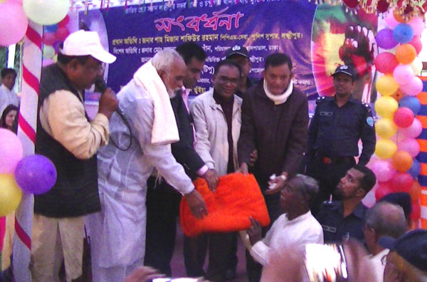 
লক্ষ্মীপুরে মুক্তিযোদ্ধাদের সংবর্ধনা ও কম্বল বিতরণ
