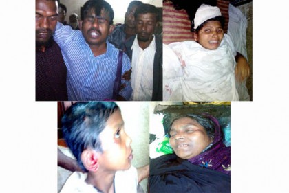 ফেরি থেকে ইটবোঝাই ট্রাক পড়লো খেয়ার ওপর, নিখোঁজ ৩, আহত ২০