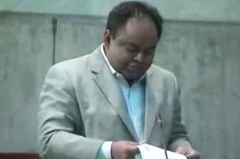 রাষ্ট্রপতির ভাষন প্রত্যাখান করলেন এমপি তাহজীব