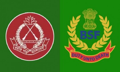 হিলি সীমান্তে বিজিবি-বিএসএফ পতাকা বৈঠক 