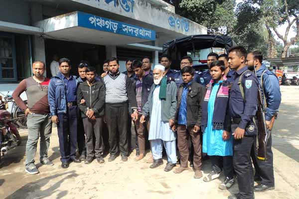 পঞ্চগড়ে জামায়াত-শিবিরের ৬ নেতাকর্মী গ্রেফতার