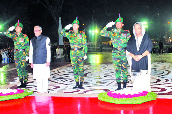 প্রথম প্রহরে গভীর শ্রদ্ধা