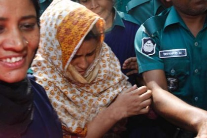 বনশ্রীতে ২ শিশু হত্যা; ৫ দিনের রিমান্ডে মা