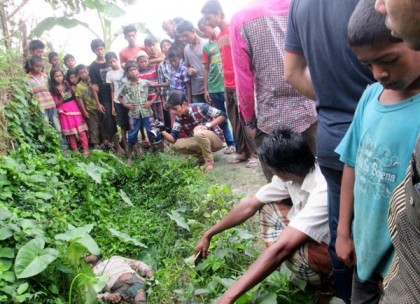 কুমিল্লায় এক ব্যক্তিকে শ্বাসরোধে হত্যা