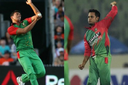 আজ সানি, সোমবার পরীক্ষা দিবেন তাসকিন