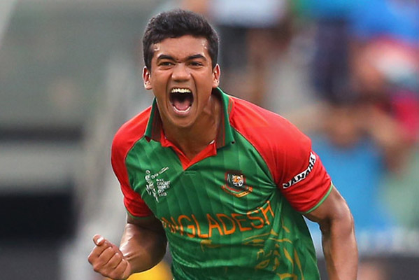 দ্বিতীয় বলেই তাসকিনের উইকেট শিকার