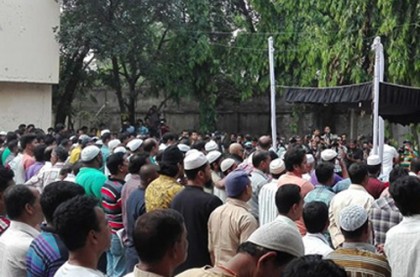 এফডিসিতে দিতির জানাজা সম্পন্ন