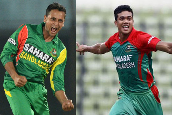 তাসকিন-সানির নিষেধাজ্ঞার প্রতিবাদে ব্রাহ্মণবাড়িয়ায় মানববন্ধন