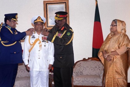 অ্যাডমিরাল হলেন নৌপ্রধান