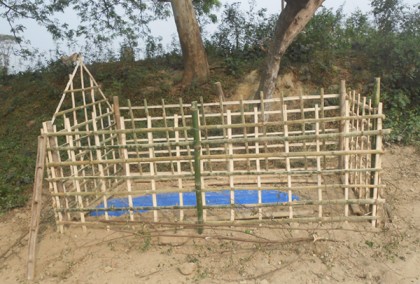 পুলিশি পাহারায় তনুর কবর