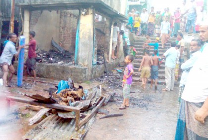 কলাপাড়ায় ভয়াবহ অগ্নিকাণ্ড