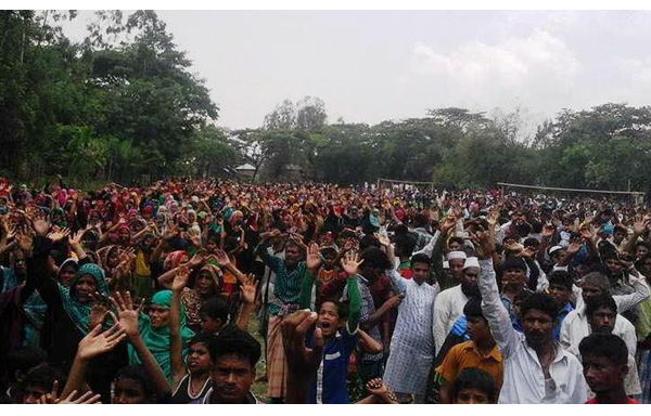 রক্তাক্ত বাঁশখালীতে ক্ষোভ আতঙ্ক শোক, জীবন দিয়ে জমি রক্ষার ঘোষণা
