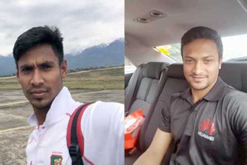 আইপিএল মাতাতে ভারত গেলেন সাকিব-মুস্তাফিজ