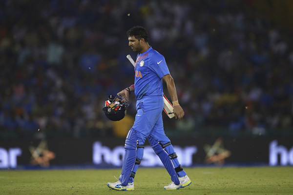 আইপিএলেও ২ সপ্তাহ মাঠের বাইরে যুবরাজ