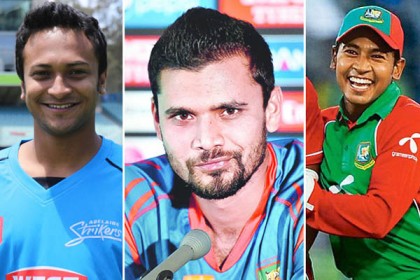 ফেসবুকে সাকিবের ভক্ত ৮ মিলিয়ন, এরপর মুশফিক ও মাশরাফি