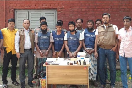 ময়মনসিংহে জেএমবি’র ৪ সদস্য গ্রেফতার
