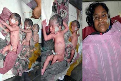 একসঙ্গে ৫ সন্তান; আরও দুইজনের মৃত্যু