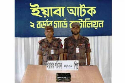 টেকনাফে ৩০ লাখ টাকার ইয়াবা উদ্ধার