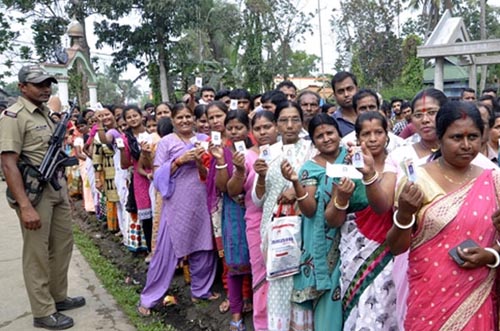 পশ্চিমবঙ্গে শেষ দফায় ২৫ আসনে ভোট