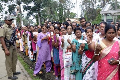 পশ্চিমবঙ্গে শেষ দফায় ২৫ আসনে ভোট