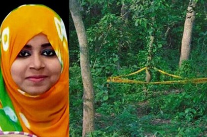 তনুর গ্রামের বাড়িতে মামলার তদন্তকারী কর্মকর্তা