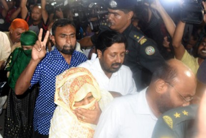 সাক্ষাৎ শেষে নিজামীর স্বজনদের কারাগার ত্যাগ