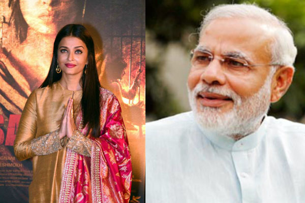 ঐশ্বরিয়ার মুখে মোদি বন্দনা