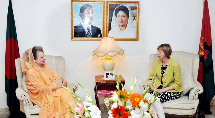 খালেদার সঙ্গে ব্রিটিশ হাইকমিশনারের সাক্ষাৎ