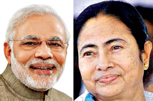 মমতাকে মোদির অভিনন্দন 