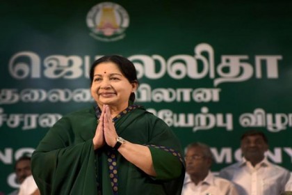 ষষ্ঠ মেয়াদে শপথ নিচ্ছেন জয়ললিতা