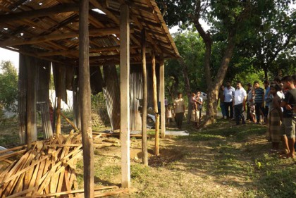 লামায় প্রশাসনের দখলকৃত জায়গা উদ্ধারে উচ্ছেদ অভিযান