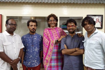 প্রীতিলতা চলচ্চিত্রে কসটিউম ডিজাইনার বিবি রাসেল