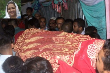 ঢাকায় আনা হয়েছে বাবুল আক্তারের স্ত্রীর মরদেহ